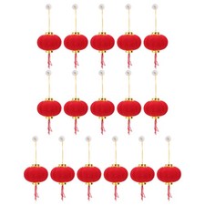16 Piezas Linternas Colgantes Decoraciones Adorno Tradicional Hogar
