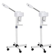 Vaporizador facial profesional 2 piezas salón en casa spa equipo de belleza cuidado de la piel ozono
