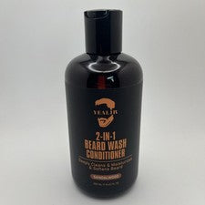 Beard Care Essential: lavado y acondicionador 2 en 1 con aroma a sándalo - 8,45 oz