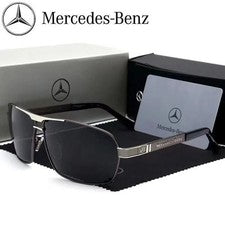 Gafas de sol para hombre Mercedes Benz estilo UV400 polarizadas conducción al aire libre