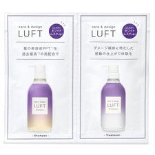 Champú y tratamiento LUFT tamaño de prueba tipo reparación aroma almizcle blanco
