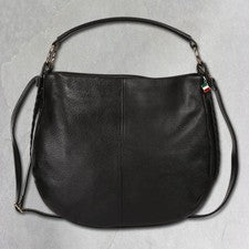 Florence Handbags Bolso Bandolera Mujer Cuero Negro 40x28x10cm OTF194S1