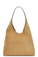 Bolso de Hombro Coach CW636 Gamuza Brooklyn 39 Color Arena Nuevo con Etiquetas