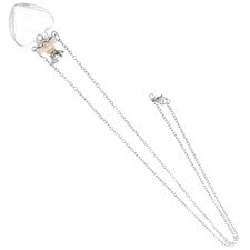 Collar de aceite esencial botella de perfume aromaterapia medallón colgante para mujer