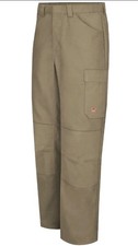 Pantalones de trabajo industriales de uniforme Kap rojo para hombre CAQUI 38W X 31L