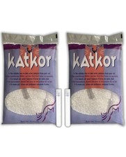 2 bolsas de arena Katkor con 2 tubos de ensayo de muestra de orina de 10 ml. Paquete perfecto