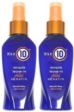 It's a 10 Miracle Leave-In Plus Keratina 120 ml / 4 oz (Pack de 2) ENVÍO GRATUITO