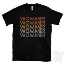CAMISETA ESTILO RETRO REPETIDA DE VERANO para hombre y mujer novedad genial nombre regalo