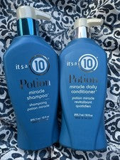 It's a 10 Ten POTION 10 Champú Reparador Milagroso y Acondicionador Diario 10 OZ JUEGO DOBLE