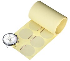 Eichmüller 10 piezas lámina transparente redonda para relojes lentes y suelos 32 a 40 mm