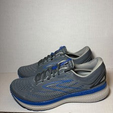 Brooks Glycerin GTS 19 Para hombres Entrenadores para Correr Zapatos EE. UU. 14 Gris Azul