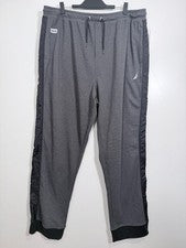 Nuevo con etiquetas Pantalones deportivos Nautica para hombre Pierna cónica Gimnasio Correr Gris Talla 3XLT 21x32