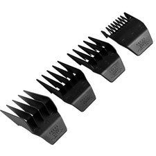 Protectores profesionales para cortacahuetes - Guías de 4 piezas para Wahl negro