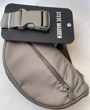 Steve Madden Bandolera Bandolera Riñonera Cinturón Bolso Oliva Nuevo con Etiquetas $42.
