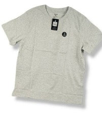 Camiseta para hombre Hurley con logotipo en caja con gráfico gris jaspeado claro talla XL