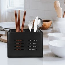 Soporte de utensilios para caja de almacenamiento de cocina palillos reutilizable