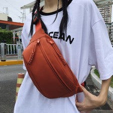 Riñonera para mujer al aire libre cinturón bolsa pecho bandolera bolsos regalo