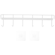 Perchas para utensilios con ganchos utensilios de cocina montado en estante de pared