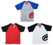 Camiseta Ecko Manga Corta Cuello Redondo Grande Estilo Rinoceronte Raglán Para Hombre Dormir Nueva con Etiquetas
