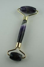 Massage Roller fürs Gesicht Amethyst Gesichtspflege