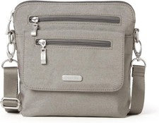 Bolso Bandolera Baggallini Para Mujer Let's Escape Brillo Esterlina