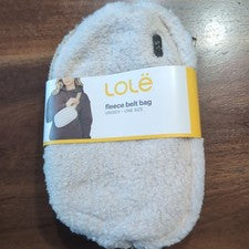 Bolso Cinturón Sherpa Unisex Lolë, Blanco, Talla Única