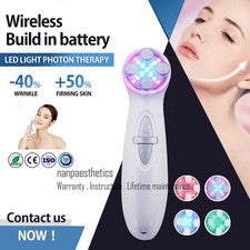 Fotón LED Terapia Rejuvenecimiento de la Piel Máquina de Belleza Lifting Facial Dispositivo de RF