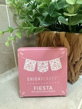 Mini paleta de sombras de ojos Chica Beauty Fiesta 0,21 OZ / 6,0 g nueva en caja colorida
