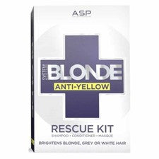 KIT RESCATE RUBIO ASP SYSTEM (Champú, Acondicionador 275ml ea y Mascarilla 150ml)