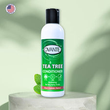 Acondicionador de árbol de té Ovante sin sulfatos cuidado del cuero cabelludo 7 oz