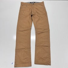 Pantalones tostados Smoke Rise para hombre 32x32 nuevos con etiquetas ropa de calle diseñador caqui