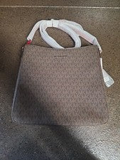 Michael Kors Mujer Marrón Bandolera Jet Set Viaje Mensajero Bolso Nuevo