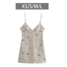 Vestido entallado, minivestido, tirantes de espagueti, sin mangas, femenino, con