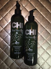 Acondicionador de aceite de árbol de té CHI, 11,5 fl. Lote de 2 oz