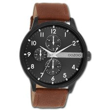 Oozoo Reloj Hombre Relojes Analógico Metal Marrón UOC11307