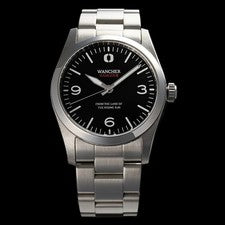 WANCHER RANGER3 mecánico automático reloj para hombres negro 10 aniversario