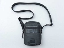 Bolso de Vuelo Paul Smith Para Hombre Gris Pizarra 'Shadow Stripe' Borde PVP £300 NUEVO CON ETIQUETAS
