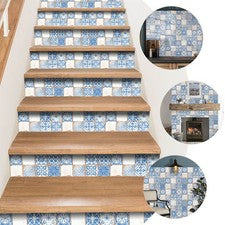 Pegatina de pared decorativa para el hogar pelar y pegar azulejos de baño 10 piezas