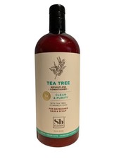 Acondicionador Árbol de Té Sulfato Parabeno Silicona Color Libre Seguro Nuevo Litro Tamaño