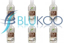 Champú de aceite de coco orgánico Dr - 265 ml (paquete de 6)