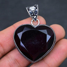 Piedra preciosa de ónix negro hecho a mano 925 joyería de plata esterlina col...