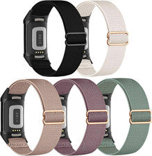 Pack de 5 correas de reloj elásticas compatibles con carga 6 bandas/carga