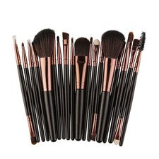 Juego de brochas de maquillaje profesional de 18 piezas juegos de brochas polvo suelto belleza