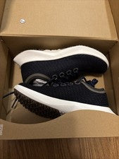 Allbirds Tree Dasher 2 para mujer 8 natural negro/azul real ventisca
