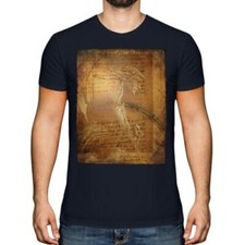 Él Que Loveth No Moda Hombre Camiseta Da Vinci Ángel Cristiano
