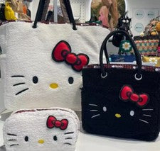 Bolso de Mano y Bolsas de Nylon Reversibles Lesportsac X Hello Kitty Edición Limitada - TODO STOCK