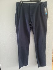 Pantalón Tony Hawk Para Hombre Azul Marino Frente Plano, Estilo Talla 36/30, Nuevo Con Etiquetas