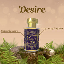 Aceite de perfume premium enrollable Desire Attar 6 ml fragancia unisex de larga duración
