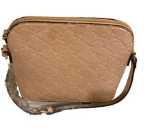 Bandolera para mujer beige claro de imitación de cuero nueva con etiquetas