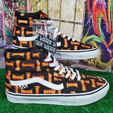 Vans Skate Sk8-Hi Thrasher Hombre Talla 11.5 Nuevo (A2)